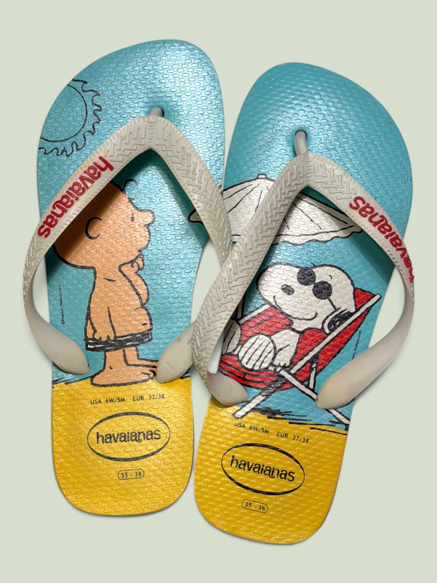 Havaianas ( Snoopy Flip Flops )